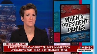 Rachel Maddow Finds Hope in Nationwide Immigration Protests: Puts ‘Steel in the Spine’ of Trump’s Opponents | Video