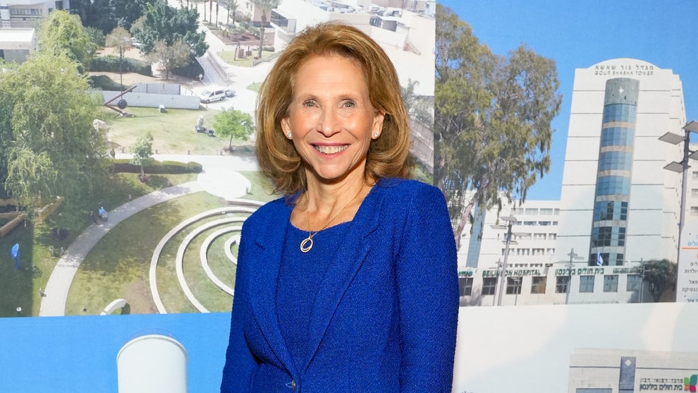 Shari Redstone attends American Friends of Rabin Medical Center Gala, Honoring Prime Minister Naftali Bennett, Scott Rechler of RXR, Shari Redstone of Paramount, Mitchell Rudin of Savills North America and Abraham Foxman at The Plaza Hotel on November 6, 2023 in New York City. (Credit: Sean Zanni/Patrick McMullan via Getty Images)