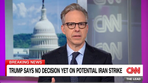 Jaker Tapper on "The Lead" (Credit: The Lead/CNN)