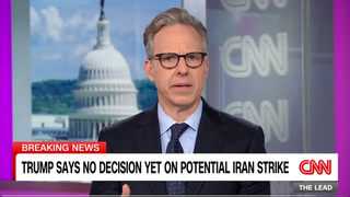 Jake Tapper Says Trump’s Truth Social Posts About Iran Are ‘Unworthy of the Decision at Hand’ | Video