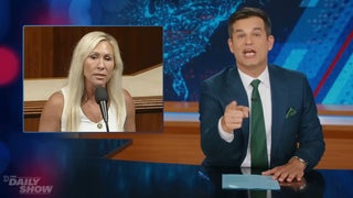 ‘The Daily Show’ Slams Marjorie Taylor Greene For Not Reading Spending Bill She Voted For: ‘That’s Your Job!’ | Video