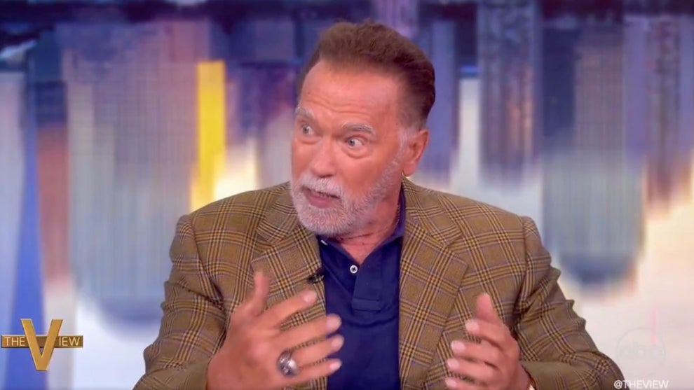 Arnold Schwarzenegger on "The View" (ABC)