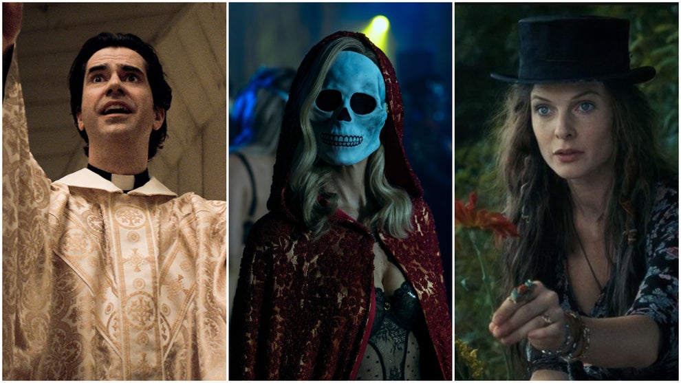 "Midnight Mass," "Fall of the House of Usher" and "Doctor Sleep" (Netflix/Warner Bros.)