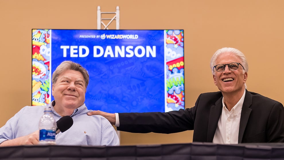 George Wendt and Ted Danson
