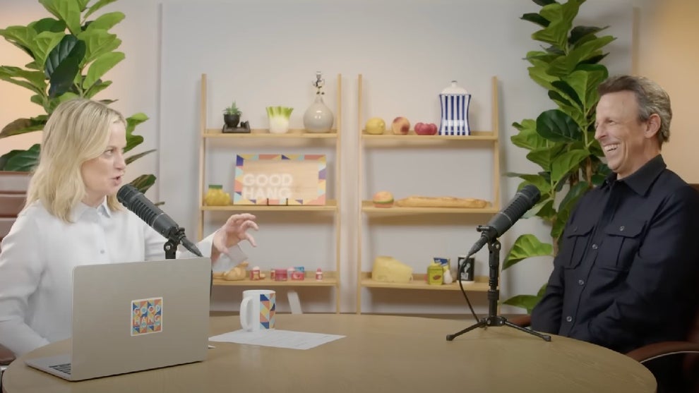 Seth Meyers on "Good Hang with Amy Poehler" (YouTube)