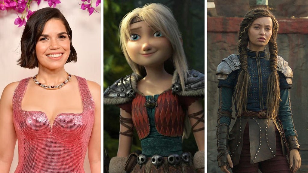America Ferrera/Astrid/Nico Parker (Sarah Morris/WireImage/DreamWorks/Universal Pictures)