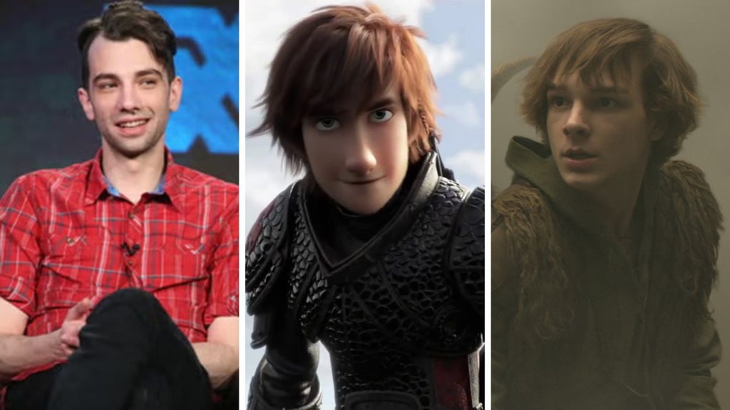 Jay Baruchel/Hiccup/Mason Thames (Getty Images/DreamWorks/Universal Pictures)