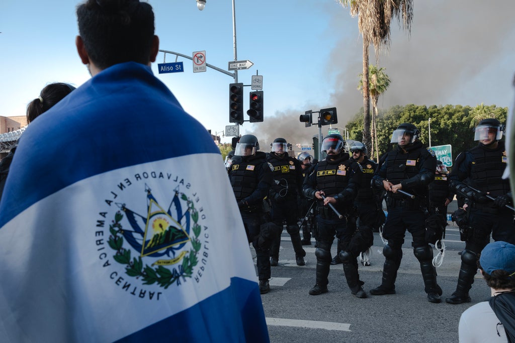 Protests Erupt In L.A. County, Sparked By Federal Immigration Raids