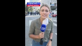 Australian Reporter Shot by Rubber Bullet While Covering LA Immigration Protests | Video