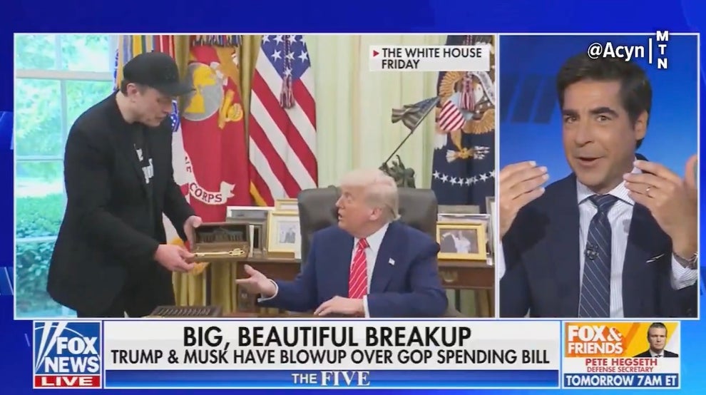 Elon Musk, Donald Trump, Jesse Watters