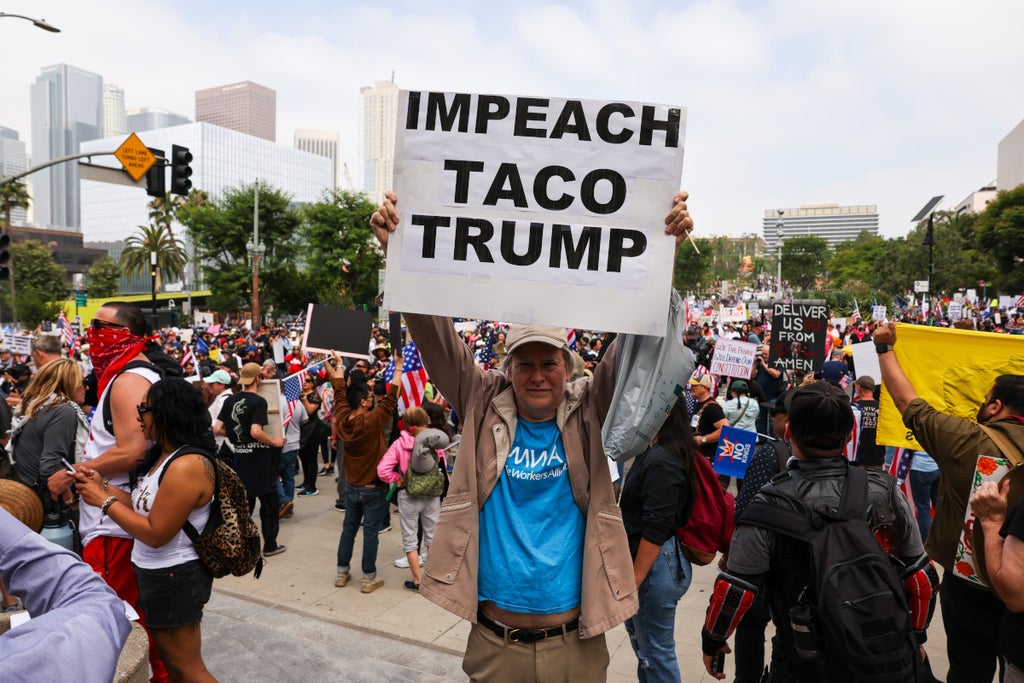 Anti-Trump "No Kings" Protests Pop Up Across The Country