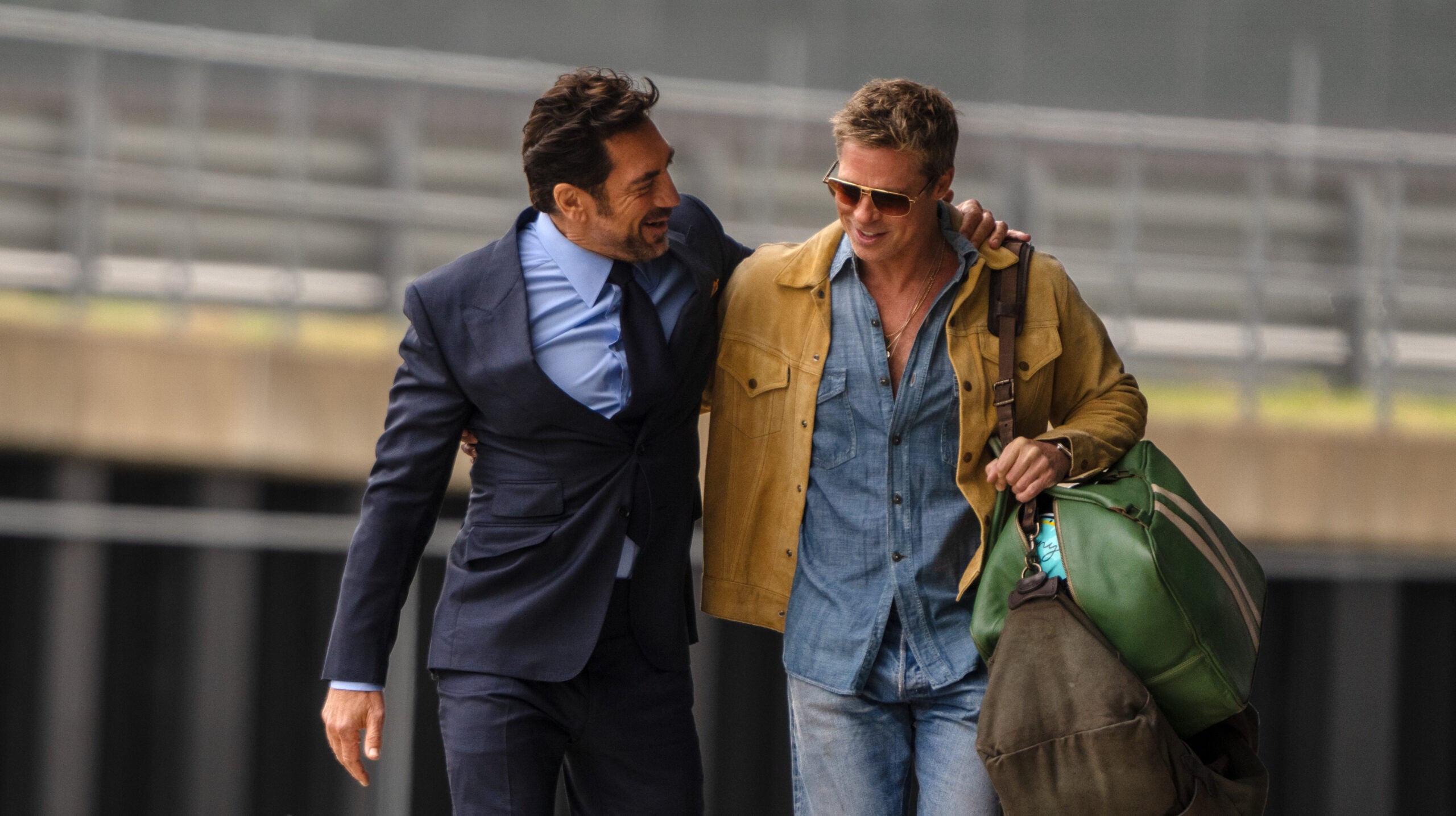 JAVIER BARDEM, BRAD PITT, F1 the Movie