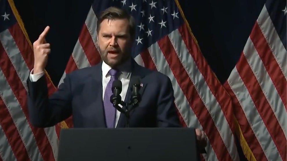 J.D. Vance During Republican Ohio Dinner Party.