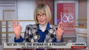 E. Jean Carroll on MSNBC's "Morning Joe" (MSNBC)