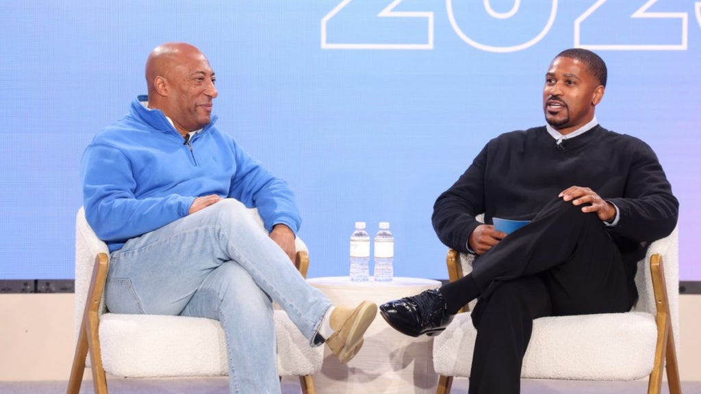 Bryon Allen and Brandon Lawrence at the CAA Amplify Summit (Randy Shropshire)