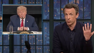 Seth Meyers Mocks Trump’s Inability to Come Up With a Fake Reason to Arrest Gavin Newsom | Video