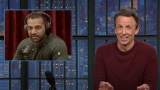Seth Meyers Laughs at Kash Patel for Clamming Up on Trump-Epstein Allegation: ‘Access to All the Relevant Files’ | Video