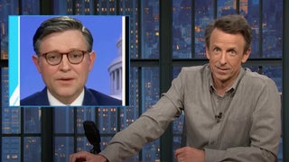 Seth Meyers Imagines What Mike Johnson’s Text Chain With Elon Musk and Vivek Ramaswamy Looks Like | Video