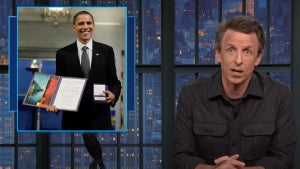 Seth Meyers discusses President Obama during "A Closer Look" (NBC)