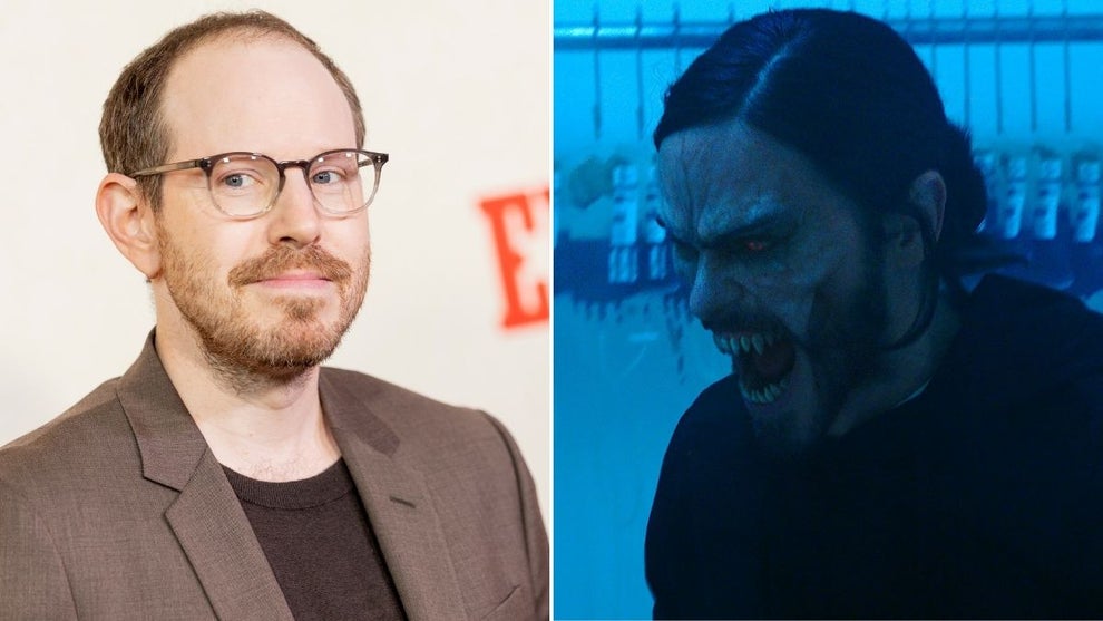 Left: “Eddington” director Ari Aster (Emma McIntyre/WireImage), Right: Jared Leto in “Morbius” (Sony Pictures Releasing)