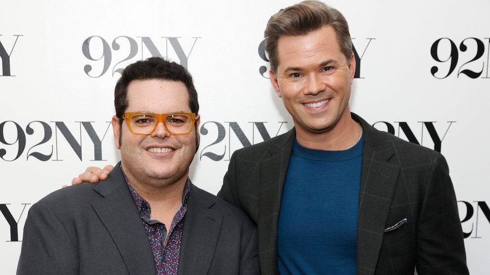 Josh Gad and Andrew Rannells at the 92nd Street Y in New York City, 2023. (Credit: Rob Kim/Getty Images)