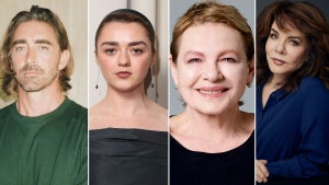 Left to right: Lee Pace (Emma Swanson), Maisie Williams (Getty Images), Dianne Wiest (Serge Nivelle), Stockard Channing