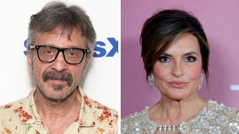 Marc Maron and Mariska Hargitay