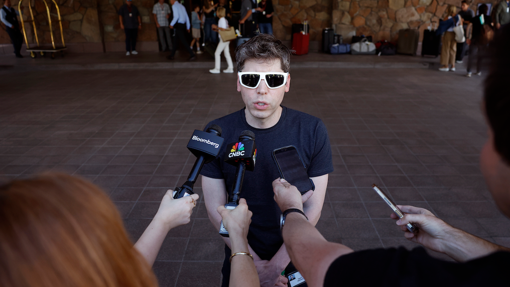OpenAI CEO Sam Altman (Credit: Kevin Dietsch/Getty Images)