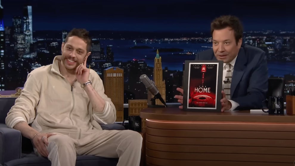 Pete Davidson on "The Tonight Show Starring Jimmy Fallon" (Credit: NBC)