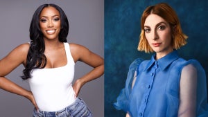 Porsha Williams (Left) and Molly Bernard (Right) pose in a split image