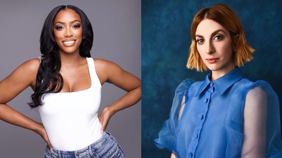Porsha Williams (Left) and Molly Bernard (Right) pose in a split image