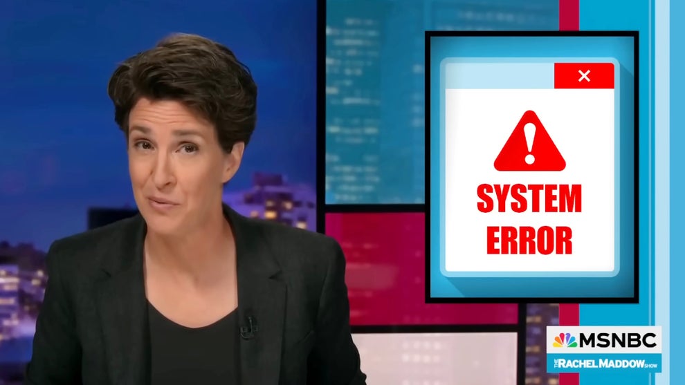 Rachel Maddow hosting the July 21, 2025 edition of "The Rachel Maddow Show" (Credit: MSNBC)