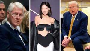 Bill Clinton (Credit: Kevin Dietsch/Getty Images), Vera Wang (Credit: Pascal Le Segretain/Getty Images) and Donald Trump (Credit: Chip Somodevilla/Getty Images)