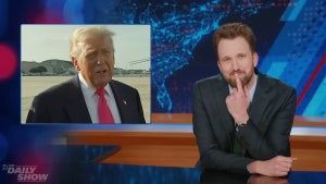 Jordan Klepper hosting the July 16, 2025 edition of "The Daily Show" (Credit: Comedy Central)