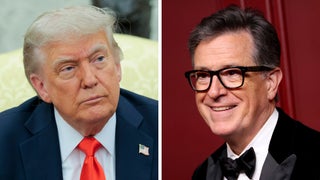 Trump Threatens Other Late Night Hosts After ‘Total Jerk’ Colbert’s Final Show: ‘May They All Rest in Peace!’