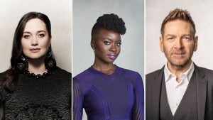 Lily Gladstone, Danai Gurira and Kenneth Branagh (Credit: Photo Courtesy of Amazon MGM Studios)
