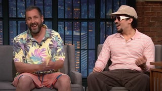 Bad Bunny Shocks Adam Sandler With Admission That He Secretly Cried When They First Met | Video