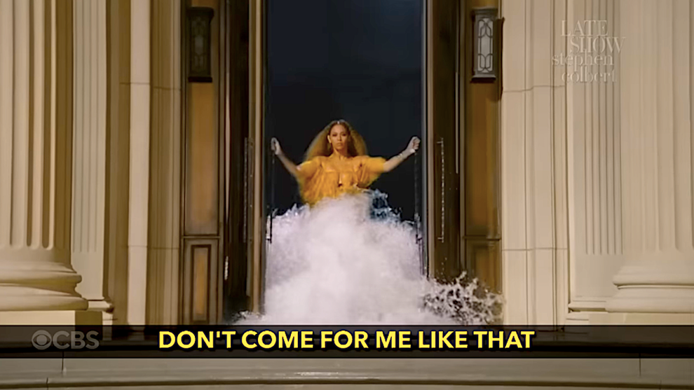 Beyoncé's "responsé"