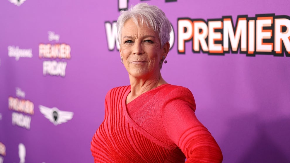 Jamie Lee Curtis attends the Freakier Friday Los Angeles Premiere at El Capitan Theatre in Los Angeles, California on July 22, 2025