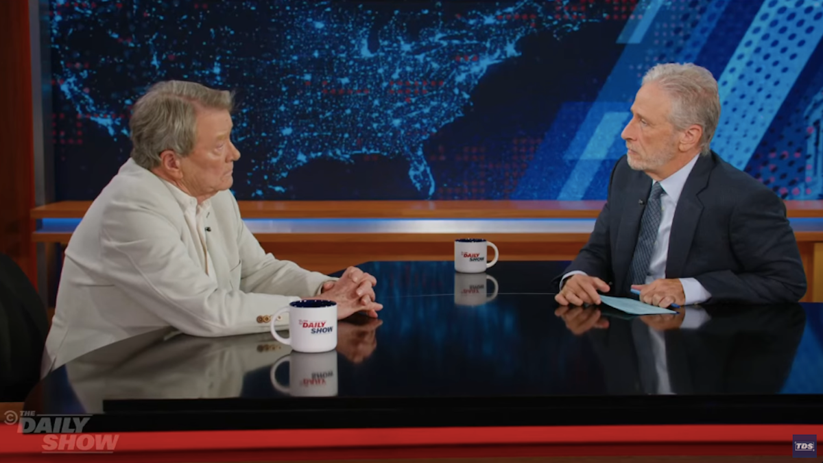 Jon Stewart, Former ’60 Minutes’ Correspondent Steve Kroft Lament Trump Settlement: ‘A Shakedown’ | Video