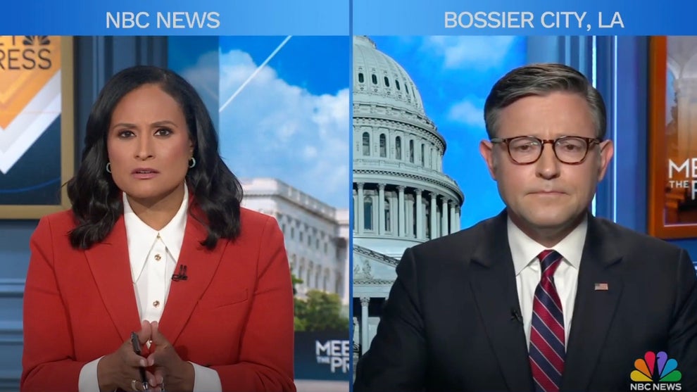 Mike Johnson (Meet the Press with Kristen Welker)