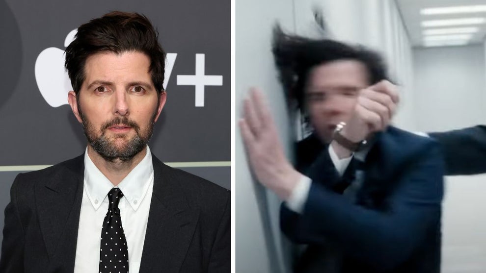 Adam Scott, "Severance" (Getty Images, Apple TV+)