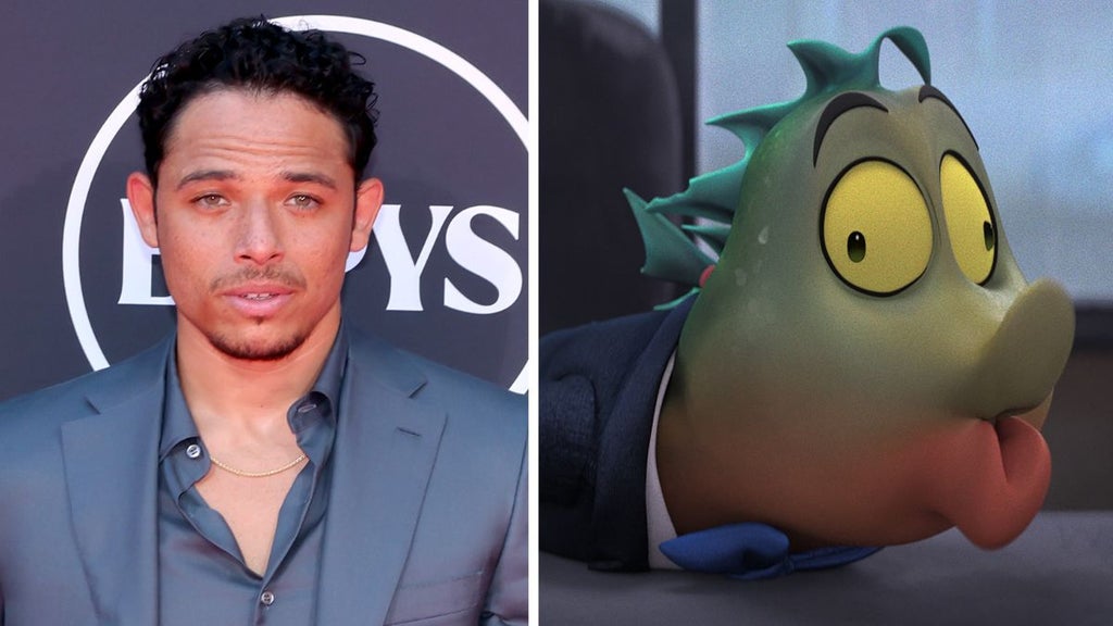 Anthony Ramos as Mr. Piranha in "The Bad Guys 2"