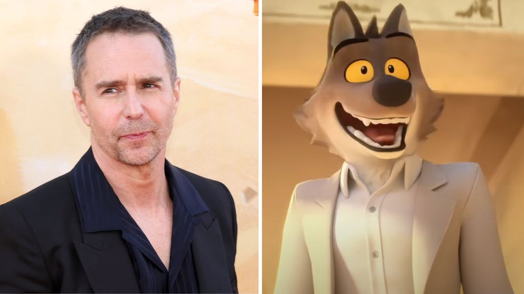 Sam Rockwell as Mr. Wolf in "The Bad Guys 2" (DreamWorks)