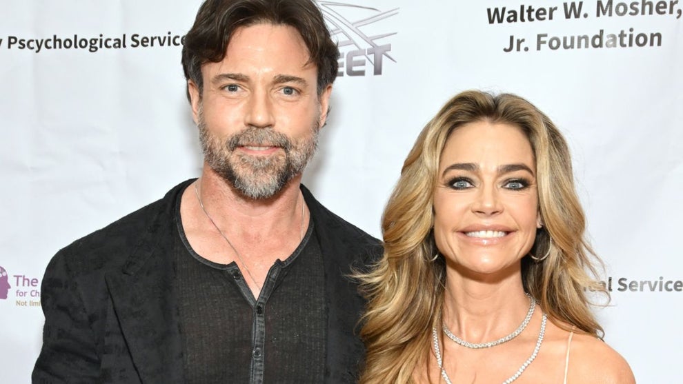 Aaron Phypers, Denise Richards (Credit: Getty Images)