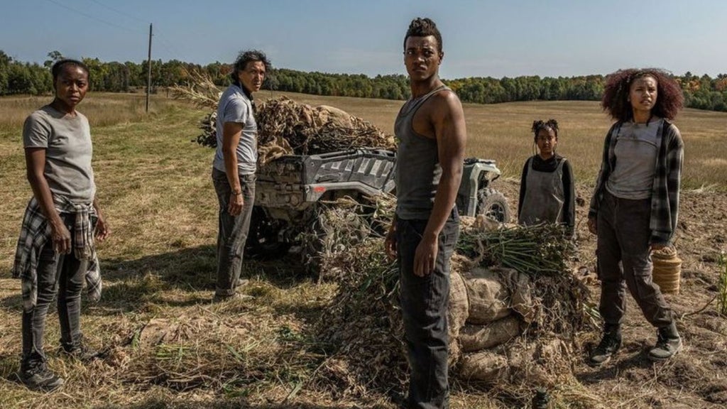 (L-R) Danielle Deadwyler, Michael Greyeyes, Kataem O'Connor, Haile Amare, Jaeda LeBlanc (Photo courtesy of Magnolia Films)