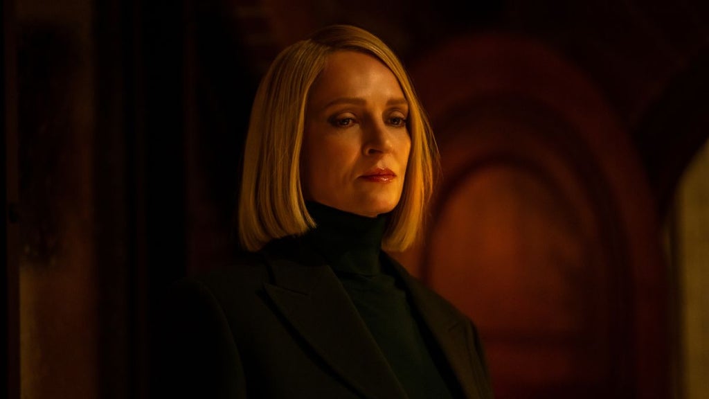 Uma Thurman as Charley "Dexter: Resurrection" (Photo Credit: Zach Dilgard/Paramount+ with SHOWTIME)