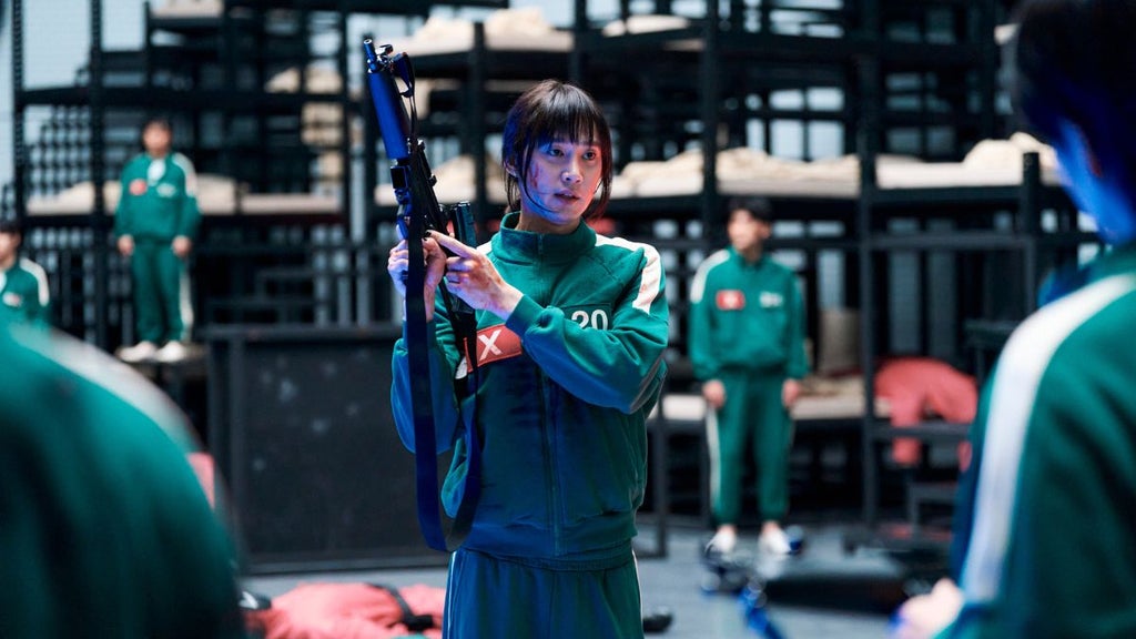 Park Sung-hoon as Cho Hyun-ju in Squid Game S2 (Credit: No Ju-han/Netflix )
