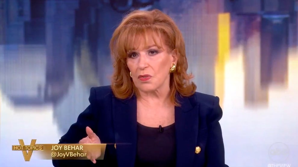 Joy Behar on "The View" (Credit: ABC)