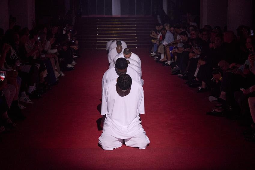 Willy Chavarria turns the Paris runway into a protest against ICE raids